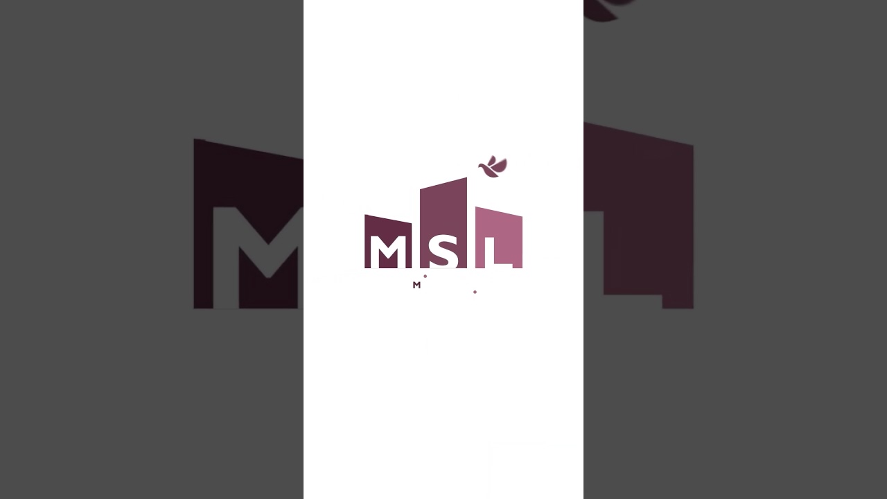 Real estate company logo animation | MSL HOMES 