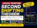 📘 Second Shifting Theorem | Laplace Transform | Unit Step Function | Engineering Mathematics