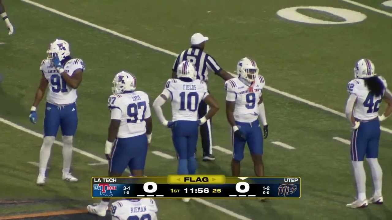 LA Tech @ UTEP Football Sept 27, 2025 - FULL COMMERCIAL FREE - Hit the SUBSCRIBE button 🙏