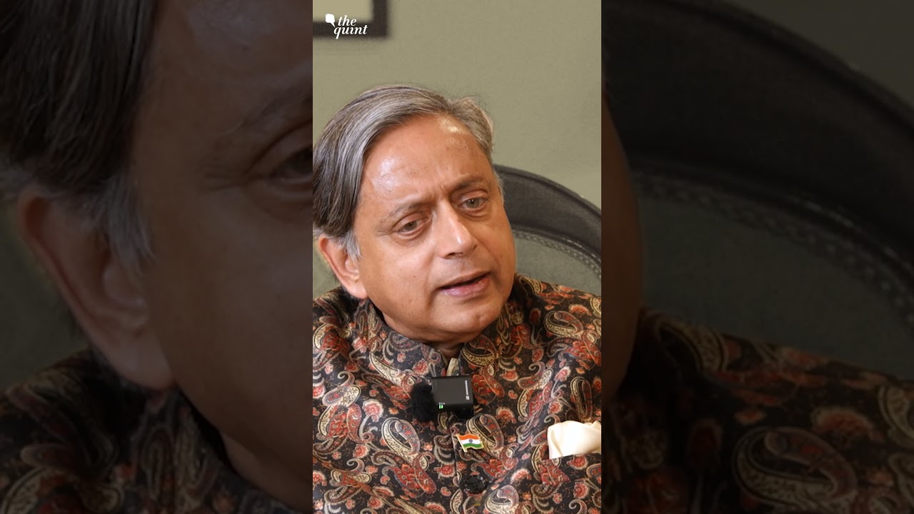 What Congress Must Do to Win Back Youth: Shashi Tharoor on CJP, Rahul Gandhi & BJP | The Quint