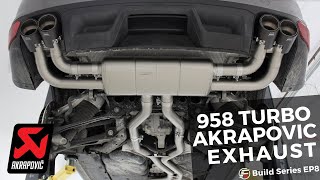 958 Cayenne Turbo (Build EP 8) Akrapovic Exhaust (Sounds)!