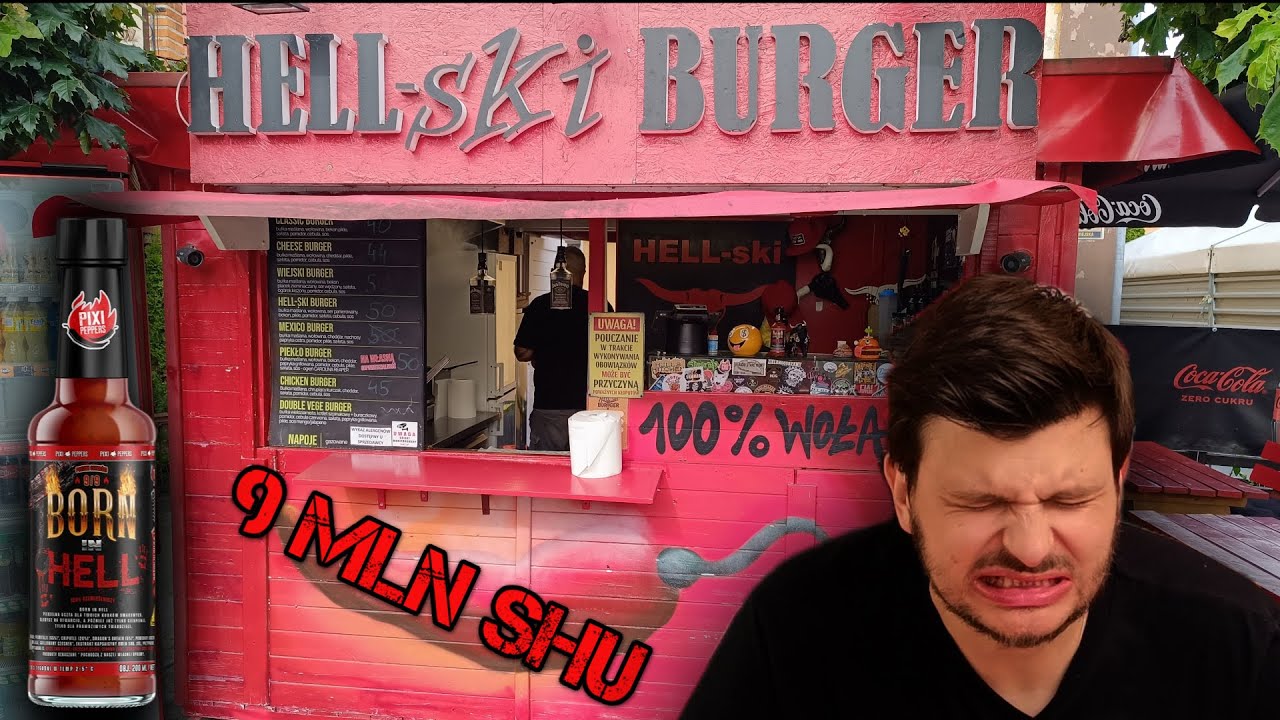 🔥 HELLski Burger 🔥 - moja próba 🍔🧯