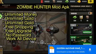 Download ZOMBIE HUNTER Mod Apk Terbaru 2024 v1.77.0 - No Password & Unlimited Money screenshot 3