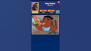 How Hog Rider Grew Up in Clash-A-Rama #ClashRoyale #HehehehawGaming