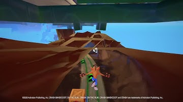 Crash Bandicoot On The Run! - Exclusive Time Trial Gameplay