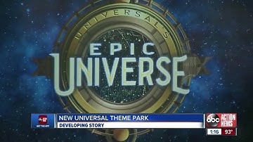 Universal Orlando Resort announces new "Epic Universe" theme park