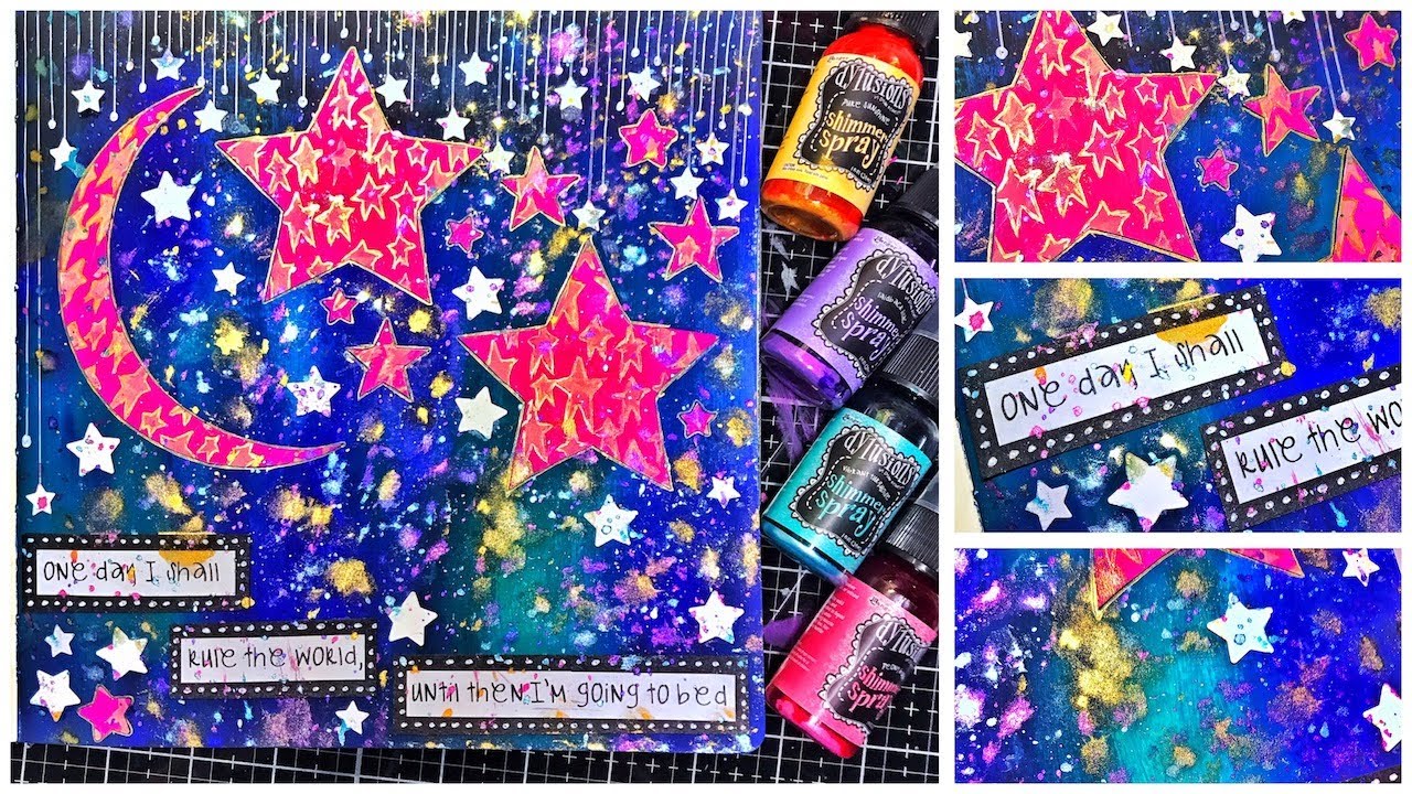 ART JOURNAL Process: "I Shall Rule the Word" with Ranger Dylusions