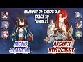 Xueyi hypercarry  argenti hypercarry memory of chaos stage 10 3 stars  honkai star rail