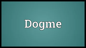 Quelle différence entre doctrine et dogme ?