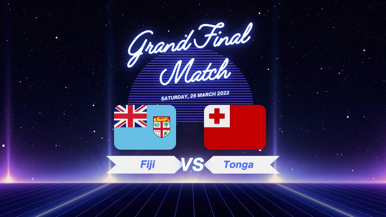 Live - NETBALL GRAND FINAL, Fiji v Tonga