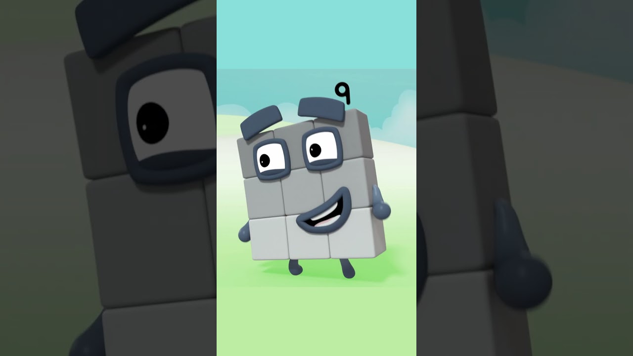 All About Numberblock 9! | Learn to Count for Kids | Number Cartoon | Numberblocks #shorts