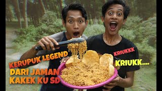 GAK SANGGUP!! Pertama Kali MUKBANG 10 BUNGKUS MIE SEDAP GORENG + Kerupuk Legend Dari SD