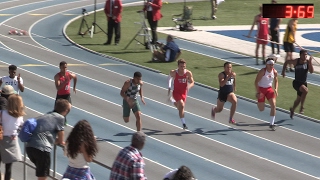 2016 TF - CIF-ss FINALS  (Div 2) - Men's 100 Meters