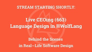 Live CEOing Ep 663: Language Design in Wolfram Language [Low Hanging Review]
