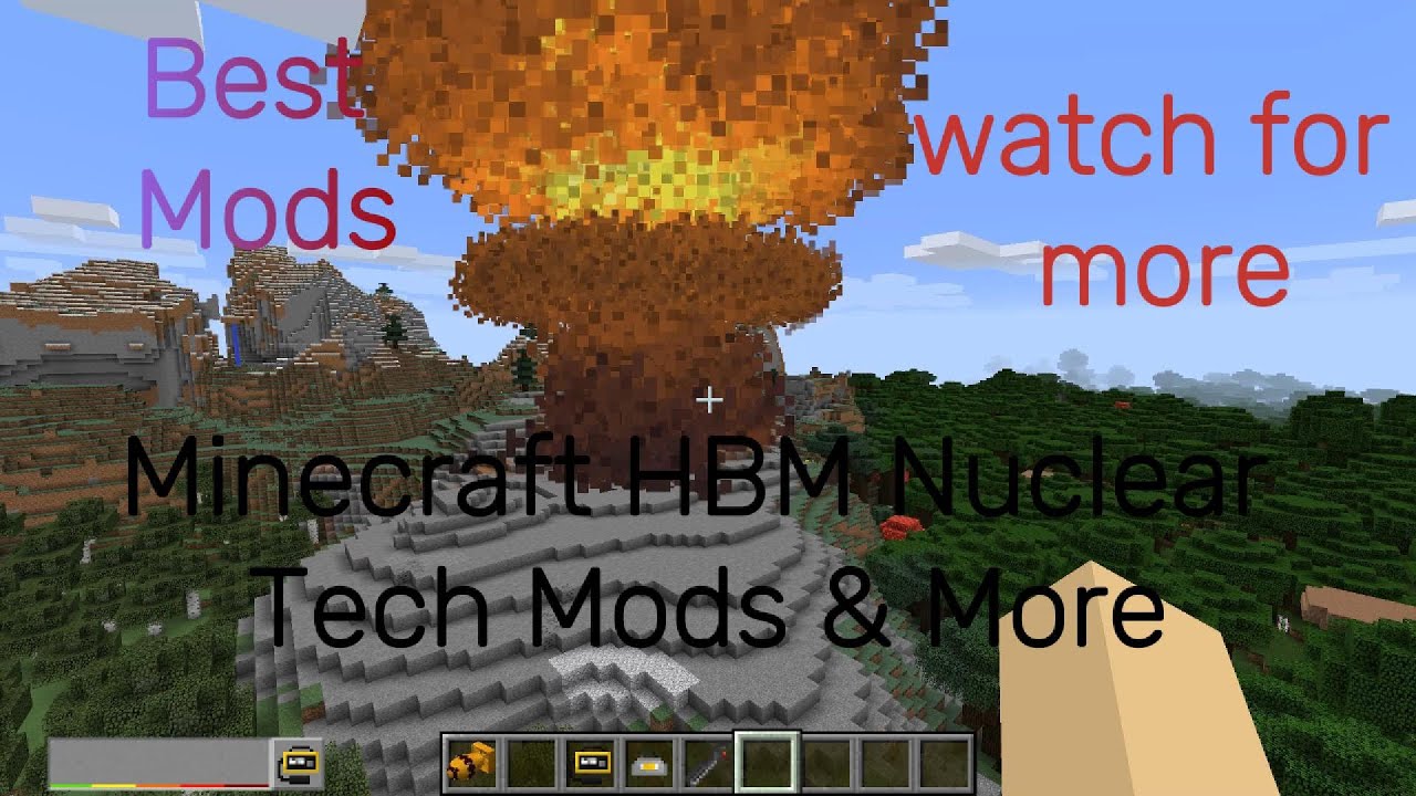 Hbm Tech Mod Minecraft: HBM Nuclear Tech Mod Showcase Review - YouTube