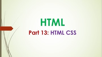 HTML CSS Bangla Tutorial (HTML Part-13)