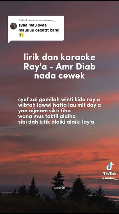 karaoke ray'a versi cewek