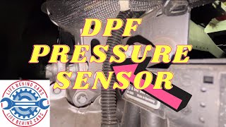 Mercedes Benz Sprinter 2015 Diesel DPF Pressure Sensor Location
