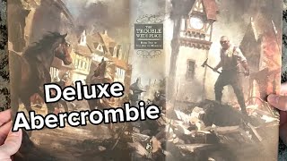 Unboxing The Trouble With Peace by Joe Abercrombie - Subterranean Press Books - The Age of Madness