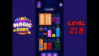 Magic Sort Level 218 Walkthrough