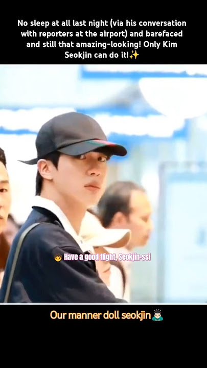 Our manner doll🥹 Wow Seokjin the epitome of good looks and classy aura😭 #jin #trending #new #shorts