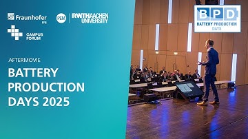 Battery Production Days 2025 – Official Aftermovie