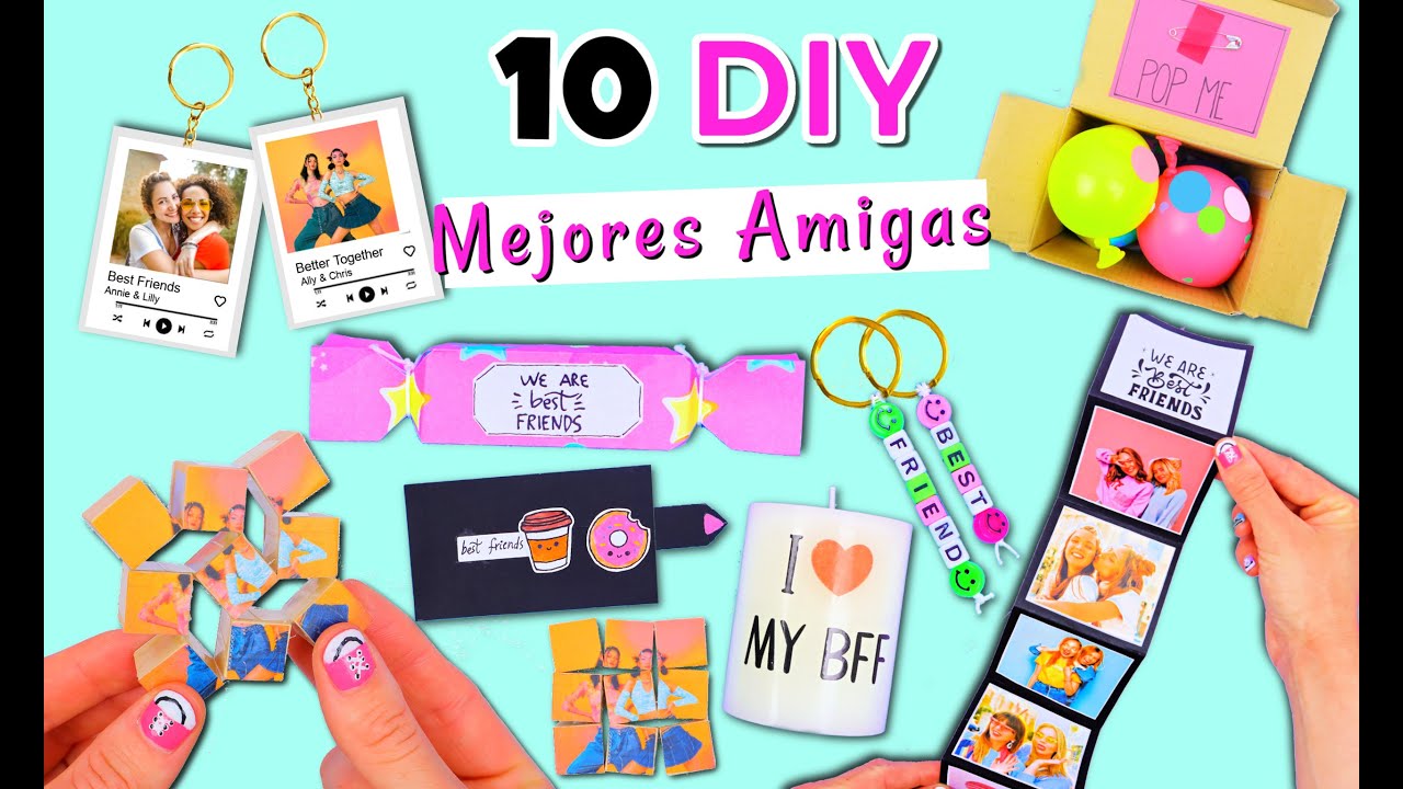 10 DIY REGALOS PARA TU MEJOR AMIGA QUE TE VAN A ENCANTAR 