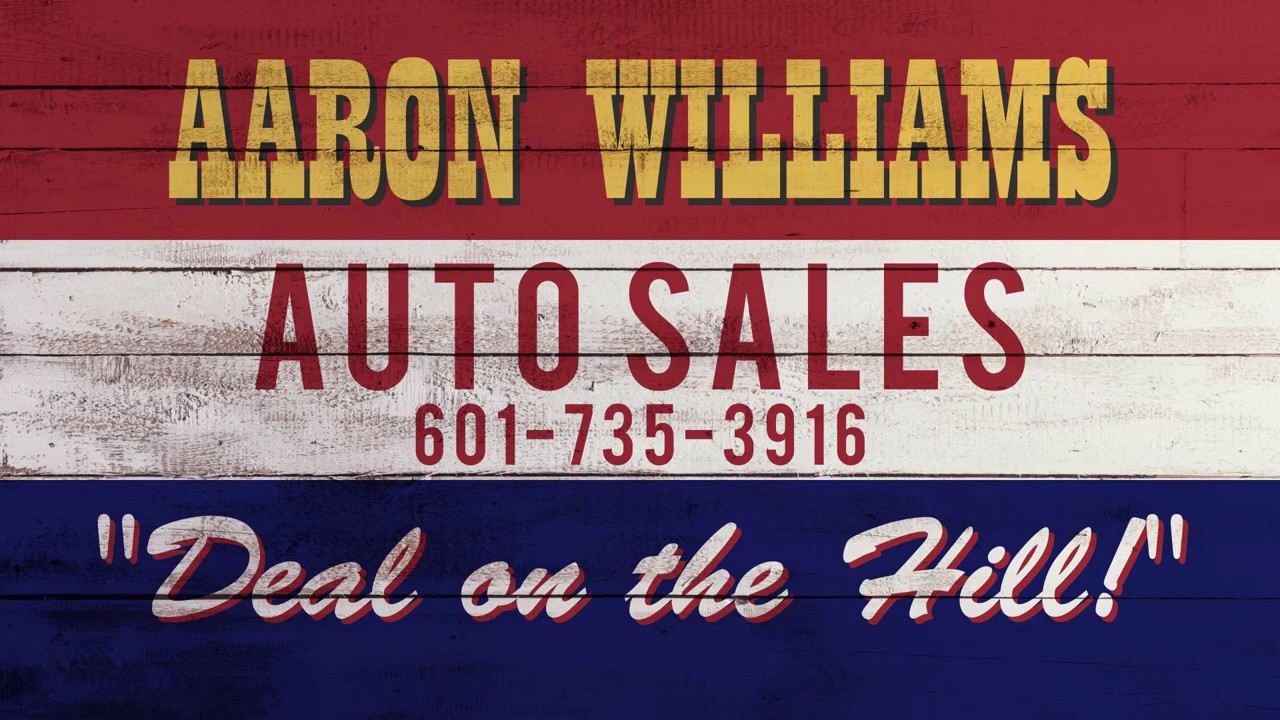 WDAM Commercial Aaron Williams Auto Sales FEB20 (30) YouTube