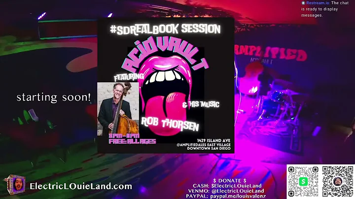 #SDRealBook Session April 11, 2022 @Electriclouiel...