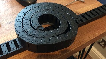 CNC Drag chains, I have finally found opening chains for my shapeoko 3