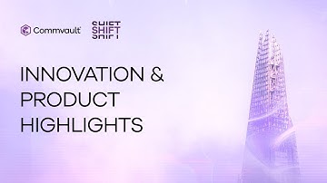 Commvault Innovation & Product Highlights with Param Kumarasamy