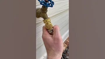 Quick Disconnect hose gadget…💦