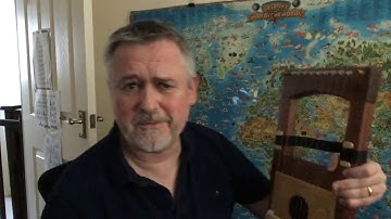 Using Plectrum with the  Anglo Saxon Lyre