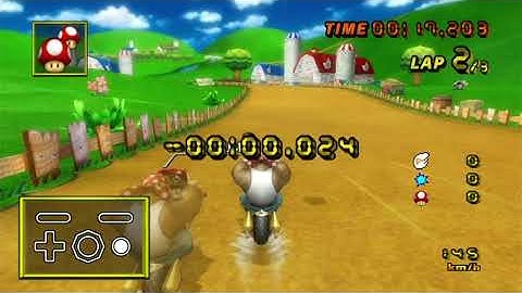 【MKW 200cc BKT】Moo Moo Meadows - 00:51.287 - Radar