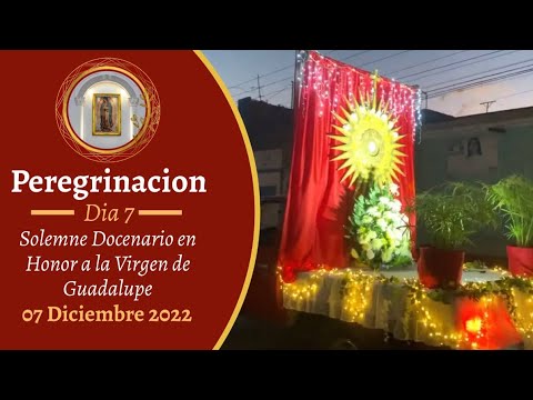 Peregrinación Día 7 del Solemne Docenario en honor a la Virgen de ...