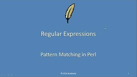perl lecture11: pattern matching and regular expression with examples
