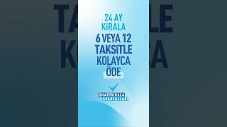Smartki̇rala 24 Ay Ki̇rala 6 Veya 12 Taksi̇t İle Ödeme İmkani