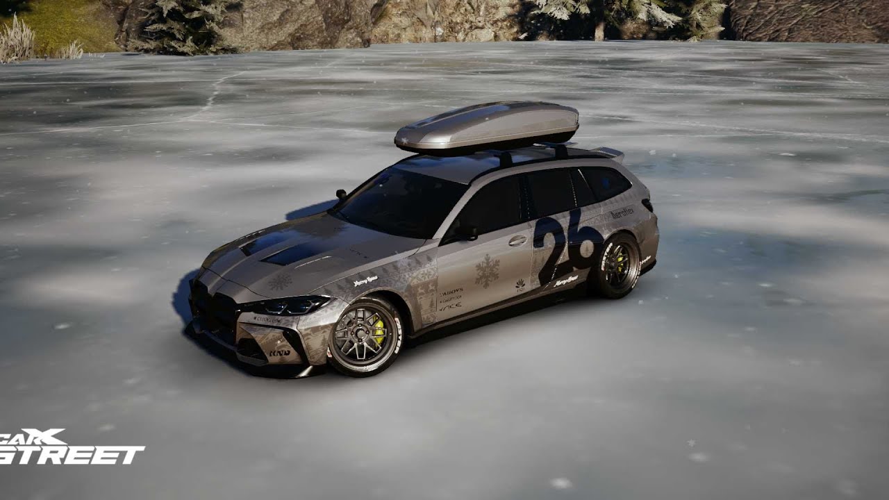 Class 3 BMW Wagon gets a Ranked Finish ON THE ICE!!