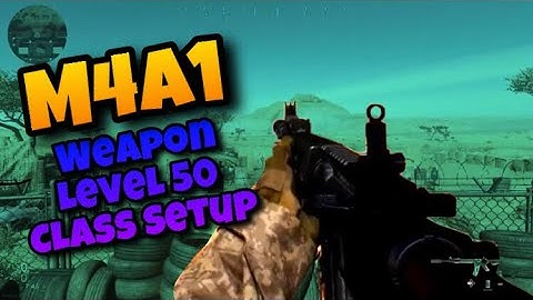Modern Warfare Best M4A1 Class Setup For Weapon Level 50!!!