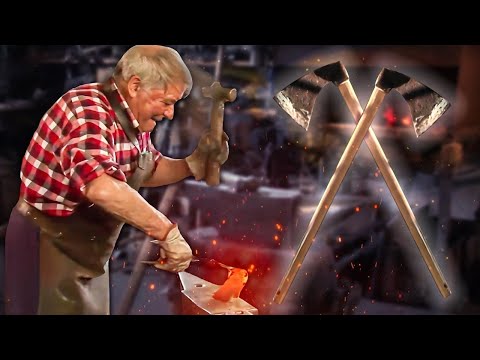 Ax and squid | The Blacksmith of Fact | Traditional forge | Metal craftsman | Lost Trades