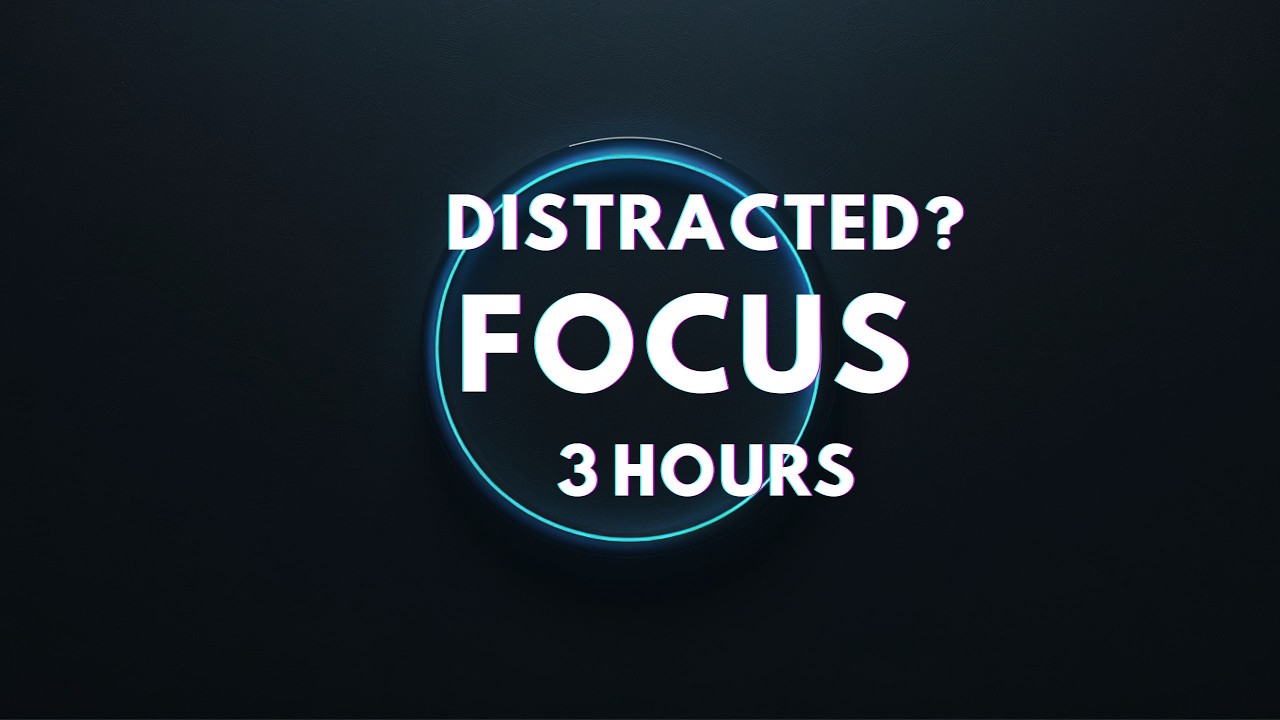 Too Many Distractions? Focus Environment – 3 Hours