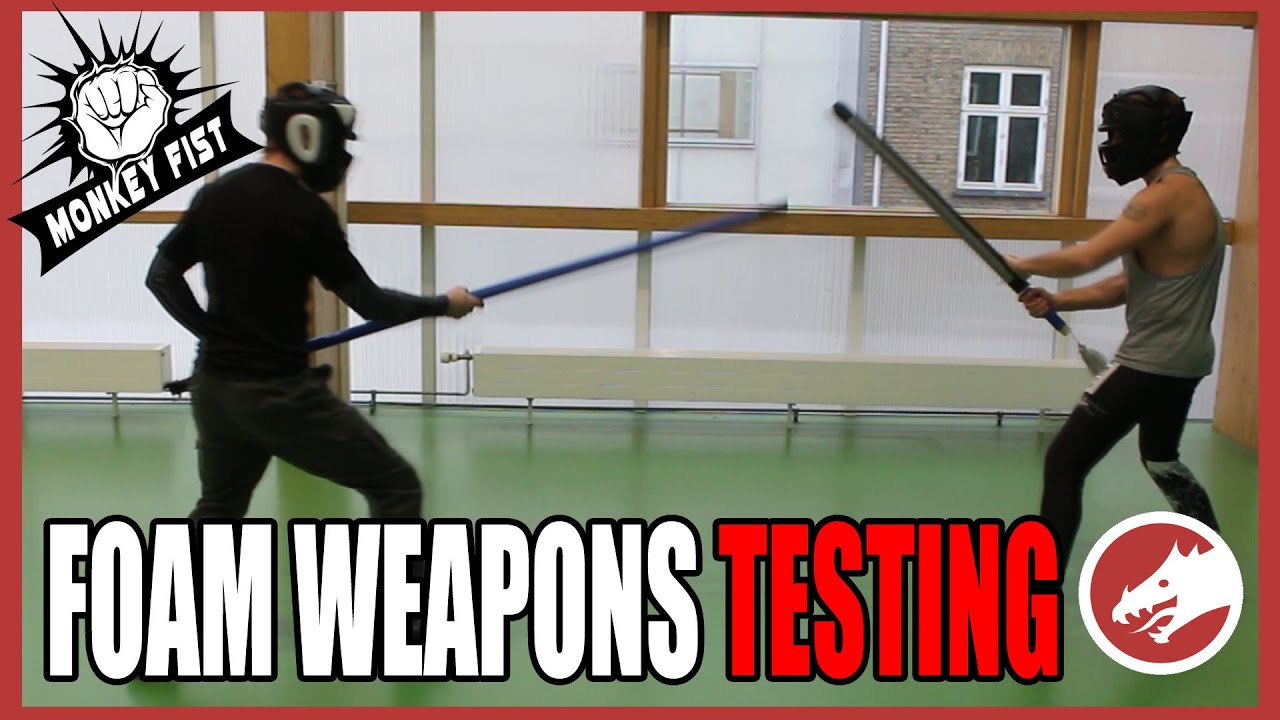 FOAM weapons testing  (SAFE sparring with commentary)