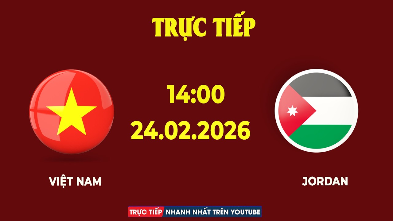 U23 Jordan vs U23 Việt Nam | Rồng Vàng Thét Ra Lửa