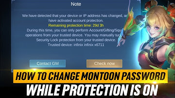 How to Reset Moonton Password When Account Protection is On [English Tutorial]