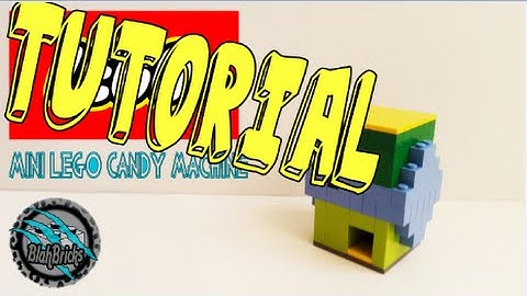 How to build a Mini Lego candy Machine | V1 TUTORIAL!