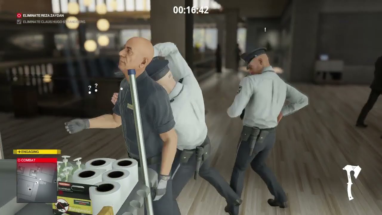 HITMAN 3 Kill everyone melee challenge marakesh part 1