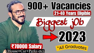 Form अभी भरो 🧭 Biggest Government Job Opportunity of 2023 🇮🇳 70000 SALARY