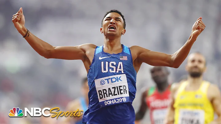 Donavan Brazier breaks American, world championshi...