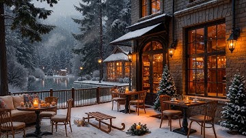Calm Winter Jazz Music ⛄ Cozy Coffee Shop Ambience with Relaxing Jazz Instrumental Music for Work