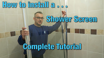 How to install a shower screen | Tutorial | Video Guide | DIY |